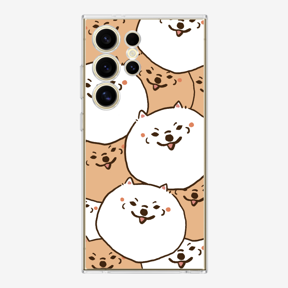 Crowded Pomeranian Phone Case