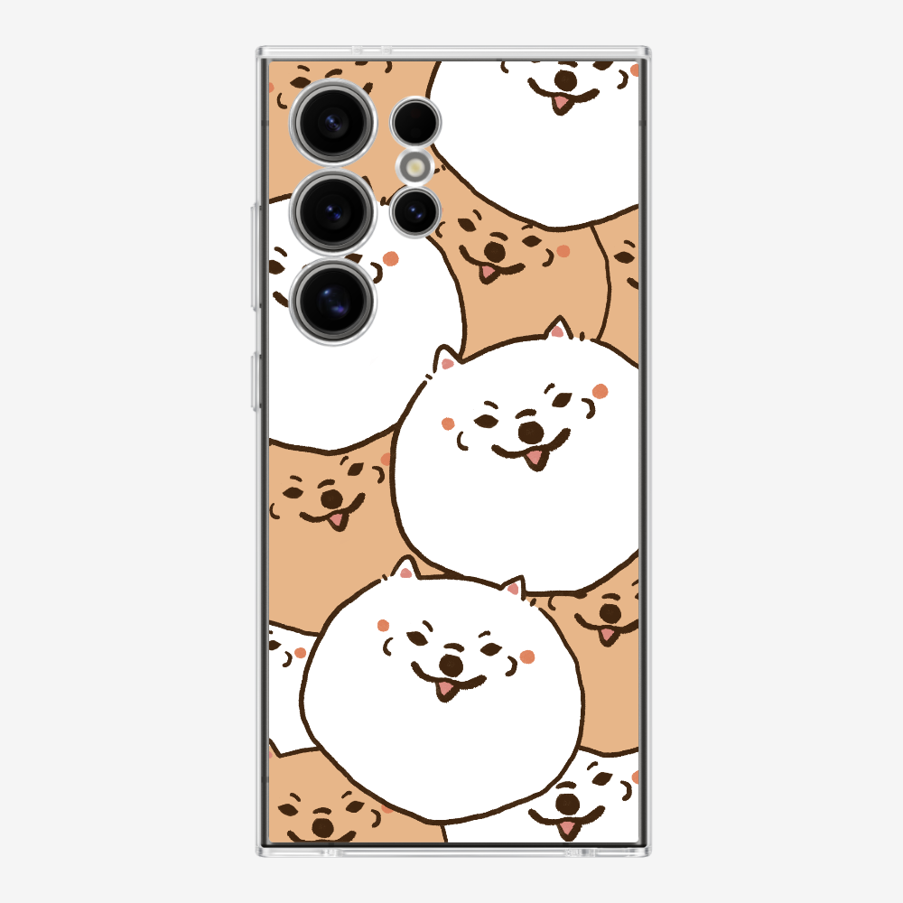 Crowded Pomeranian Phone Case