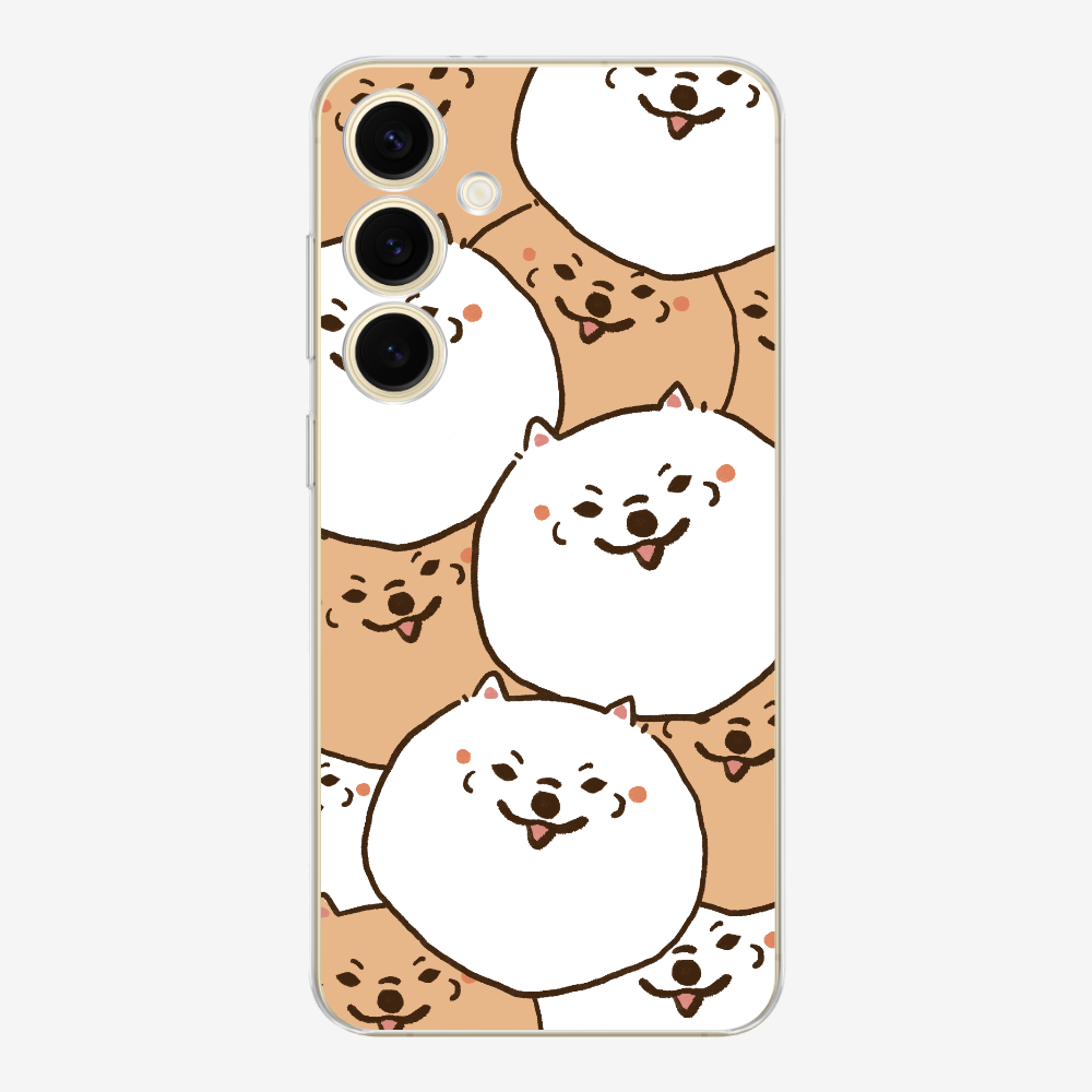 Crowded Pomeranian Phone Case