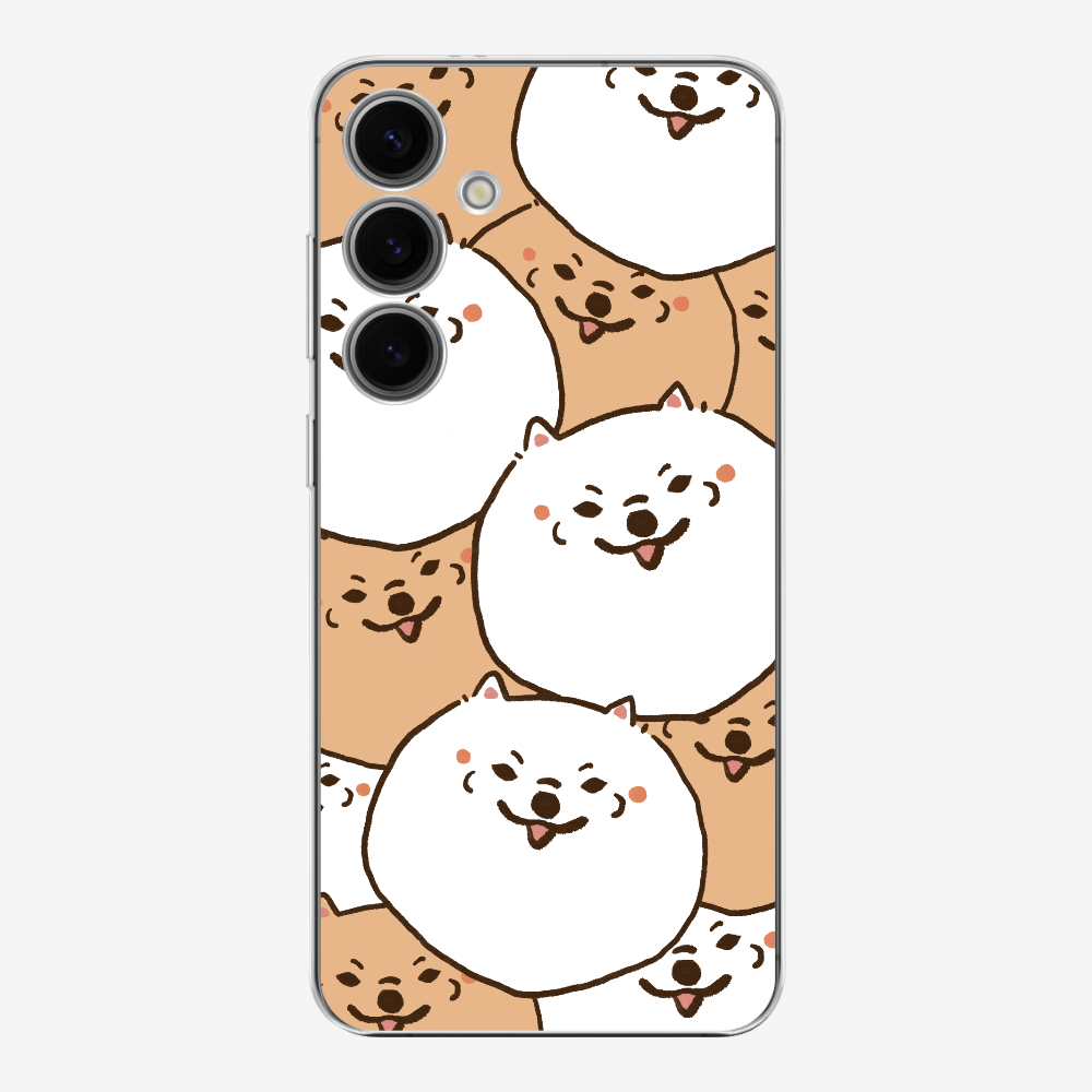 Crowded Pomeranian Phone Case