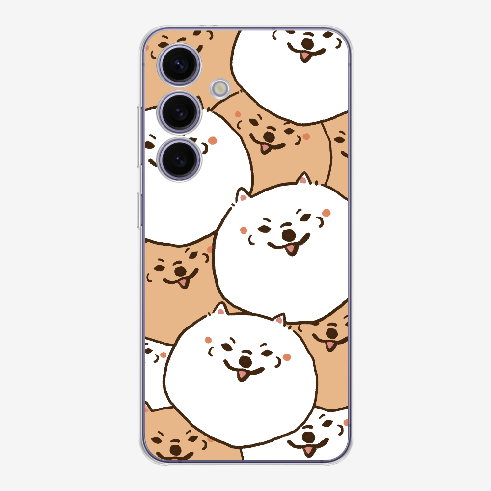 Crowded Pomeranian Phone Case