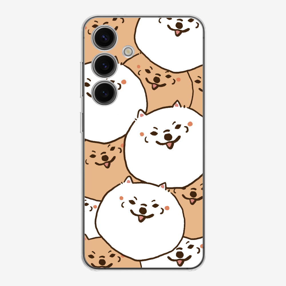 Crowded Pomeranian Phone Case
