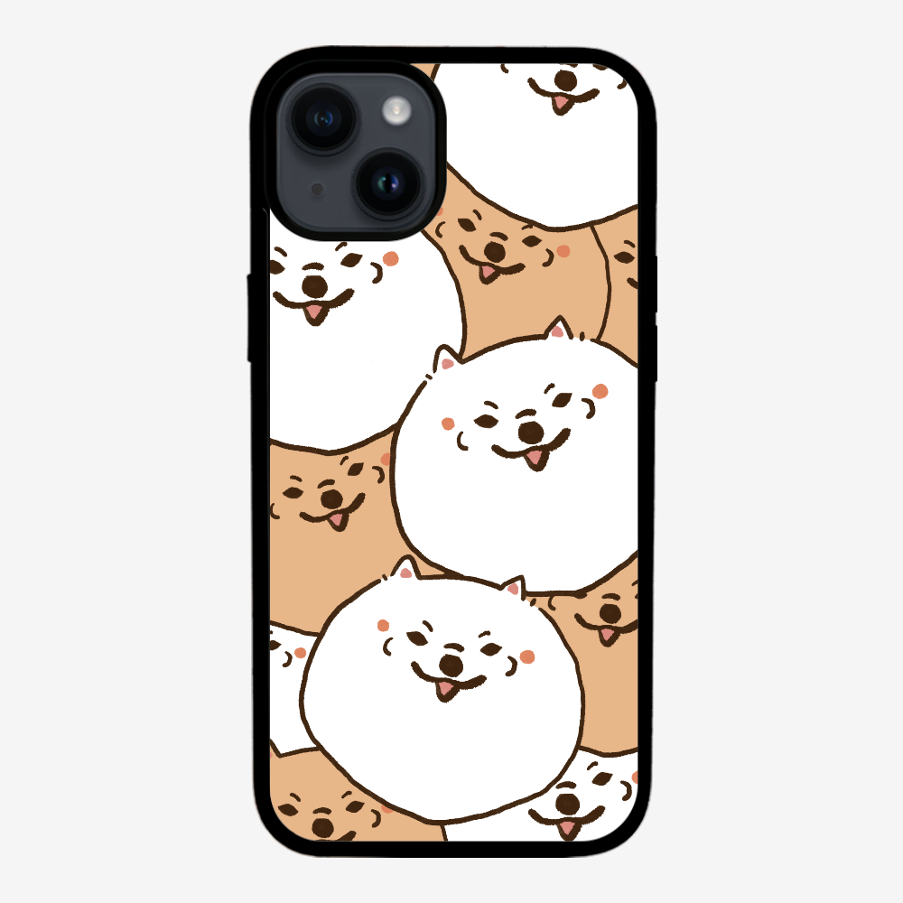 Crowded Pomeranian Phone Case