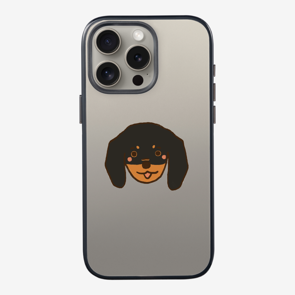 Germany Black Dachshund Phone Case