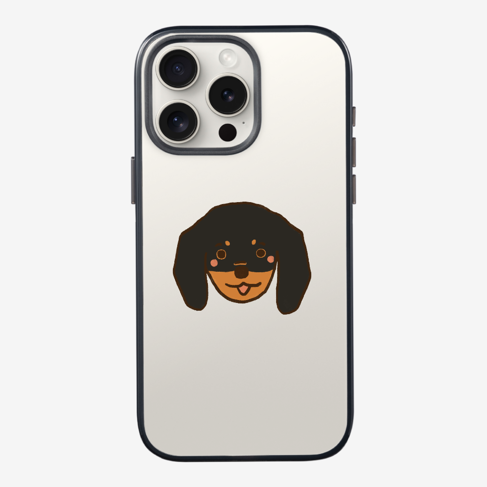 Germany Black Dachshund Phone Case