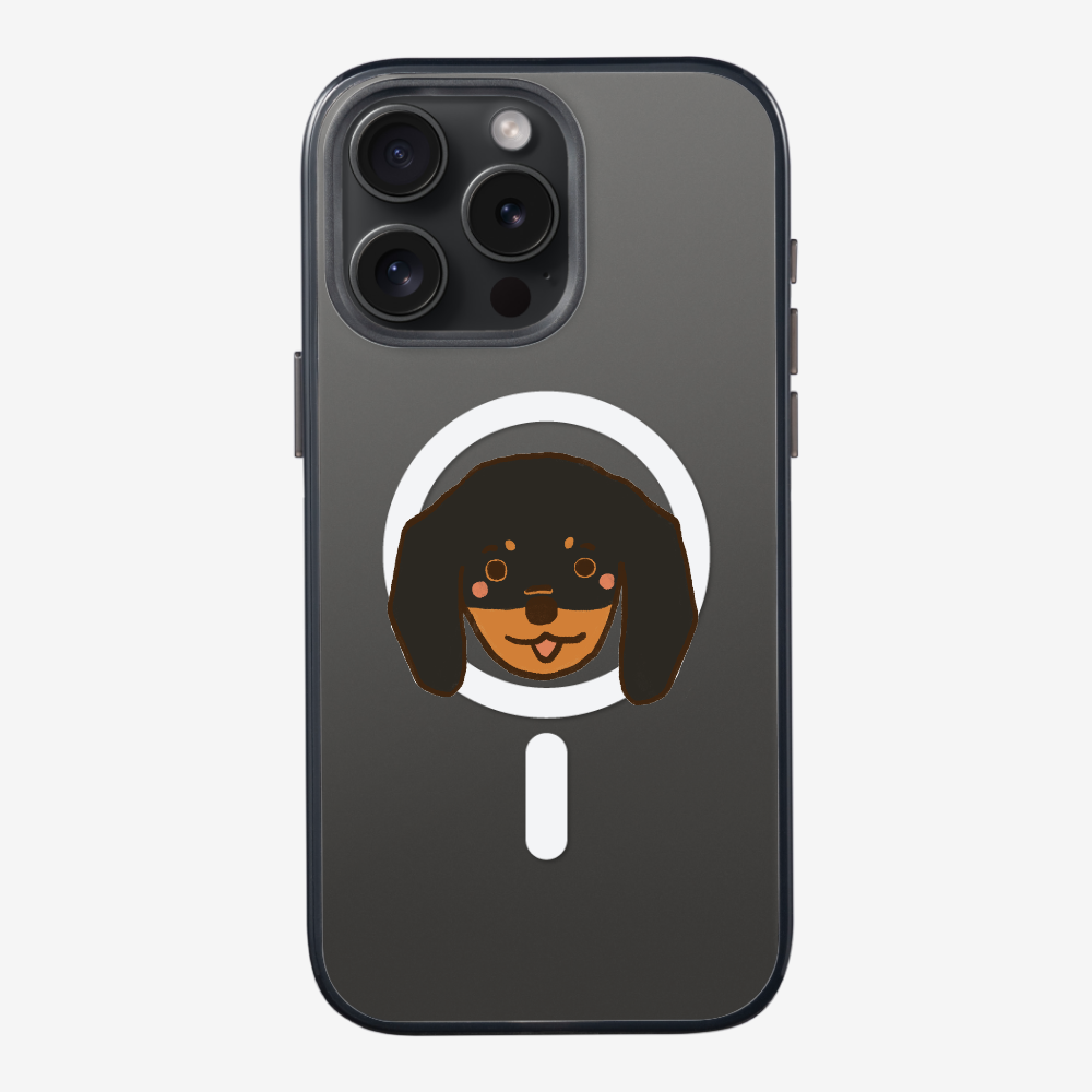 Germany Black Dachshund Phone Case