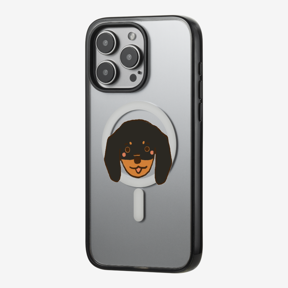 Germany Black Dachshund Phone Case