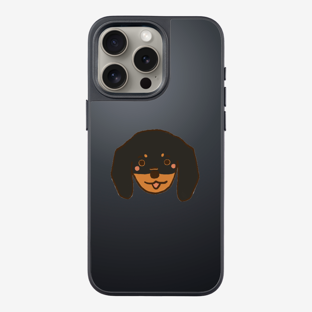 Germany Black Dachshund Phone Case