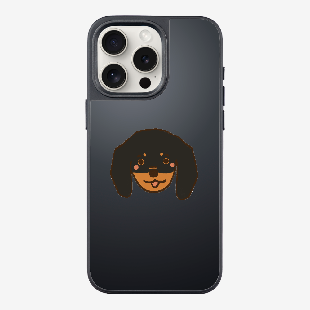 Germany Black Dachshund Phone Case
