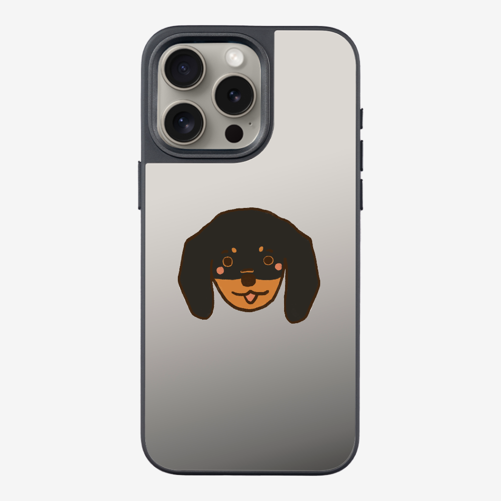 Germany Black Dachshund Phone Case