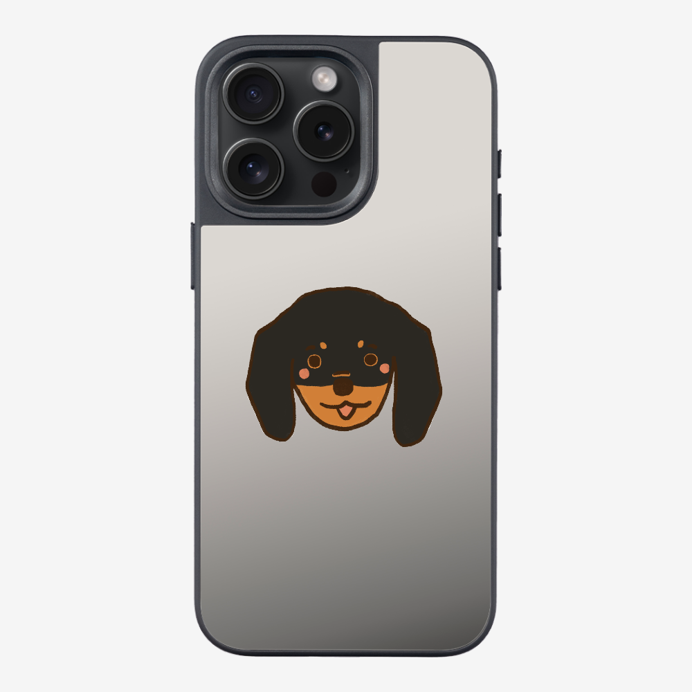 Germany Black Dachshund Phone Case