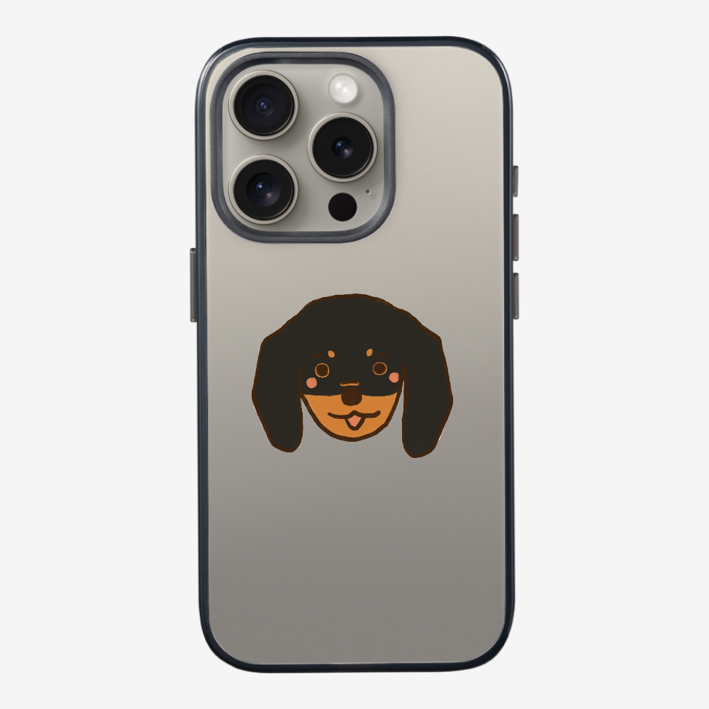 Germany Black Dachshund Phone Case
