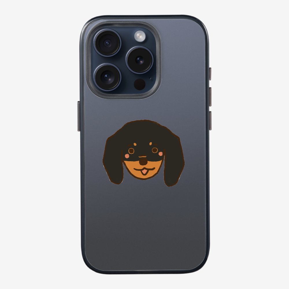 Germany Black Dachshund Phone Case