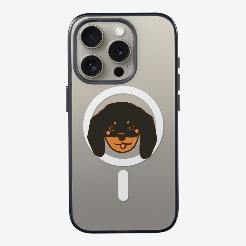 Germany Black Dachshund Phone Case