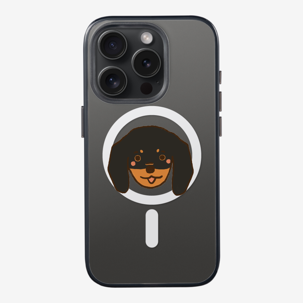 Germany Black Dachshund Phone Case