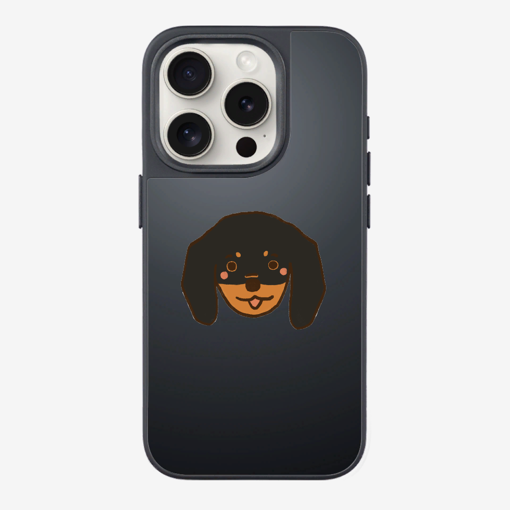 Germany Black Dachshund Phone Case