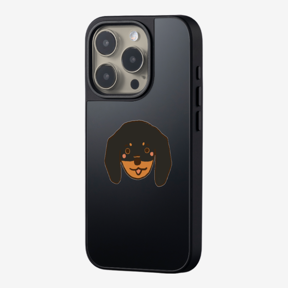 Germany Black Dachshund Phone Case