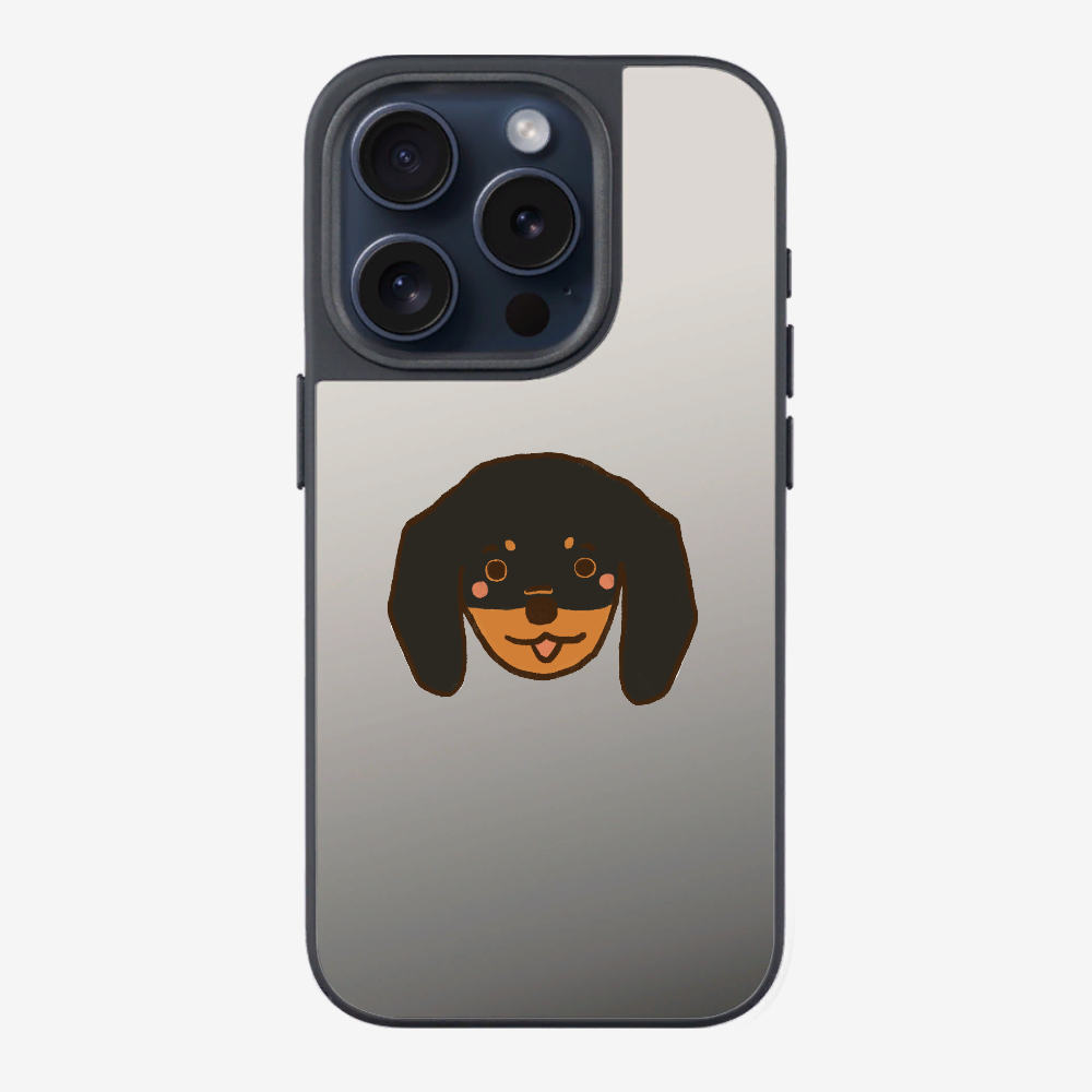 Germany Black Dachshund Phone Case
