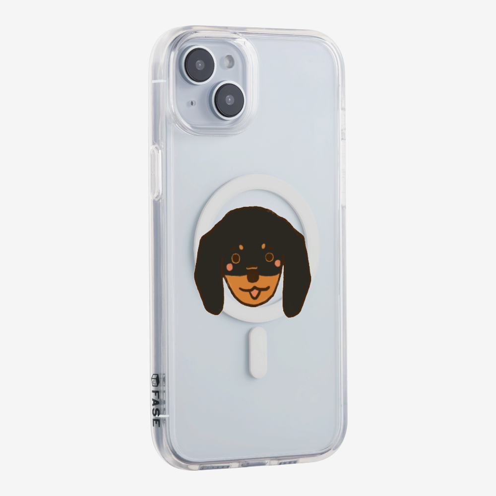 Germany Black Dachshund Phone Case