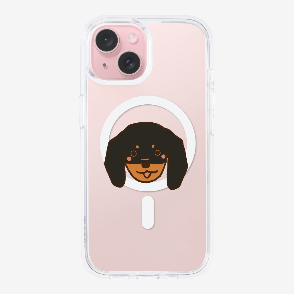 Germany Black Dachshund Phone Case