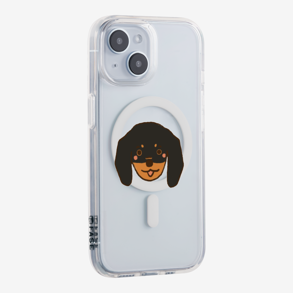 Germany Black Dachshund Phone Case