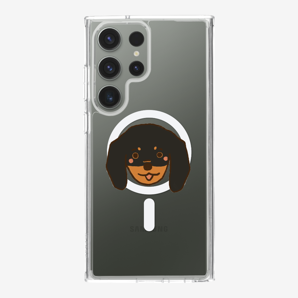 Germany Black Dachshund Phone Case