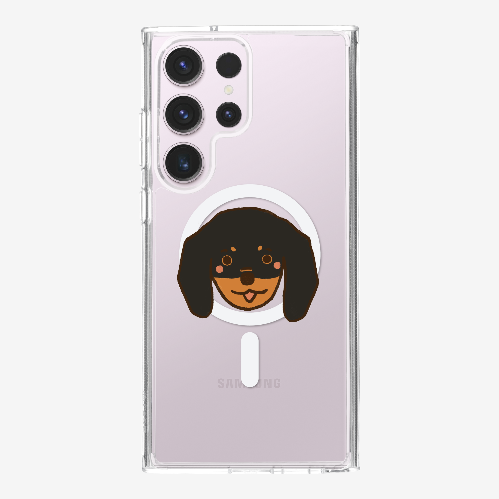 Germany Black Dachshund Phone Case