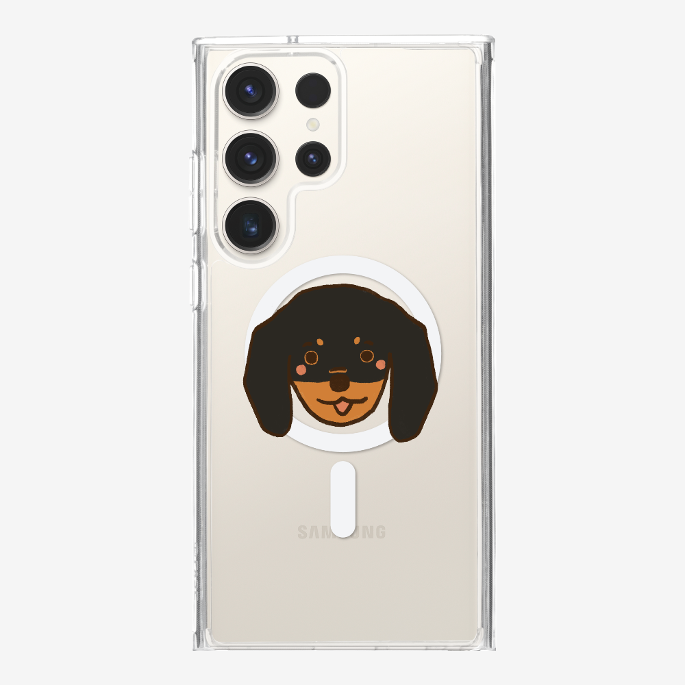 Germany Black Dachshund Phone Case