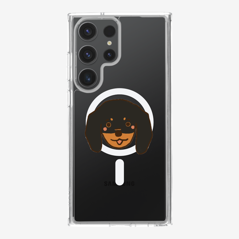 Germany Black Dachshund Phone Case
