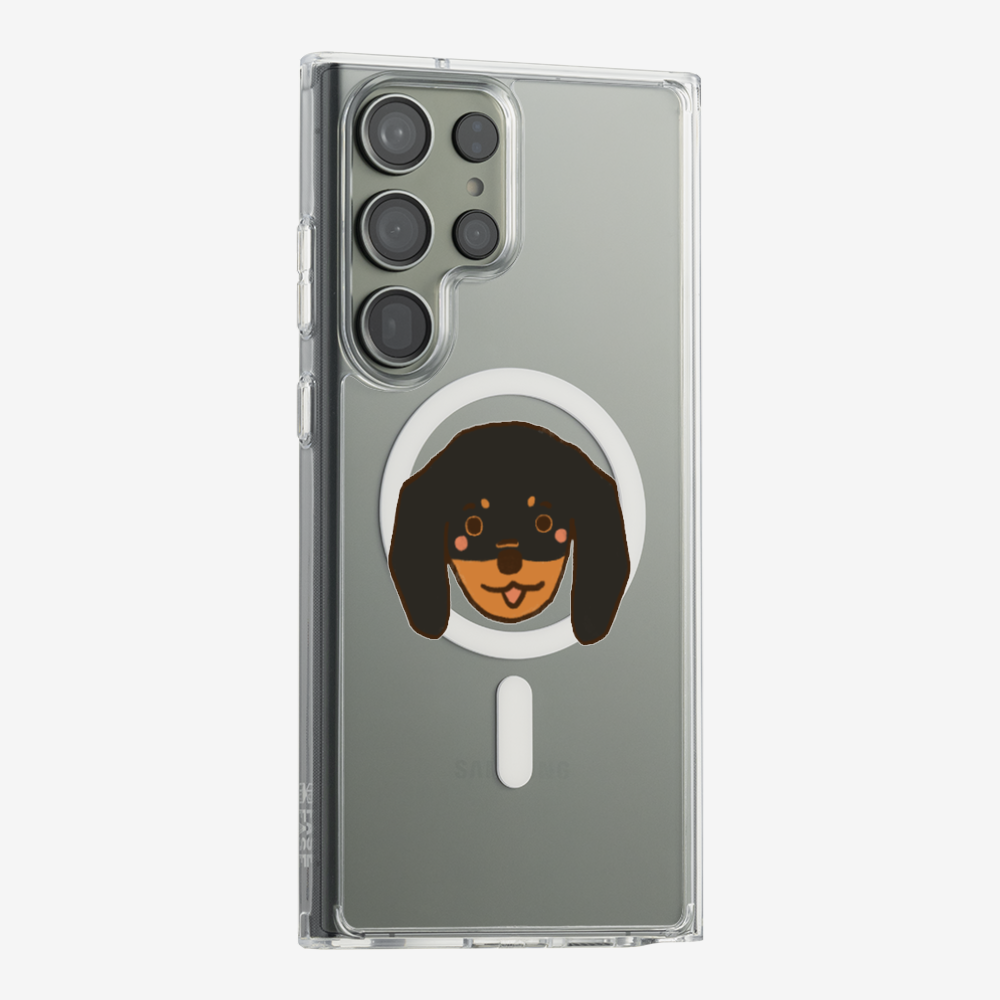 Germany Black Dachshund Phone Case