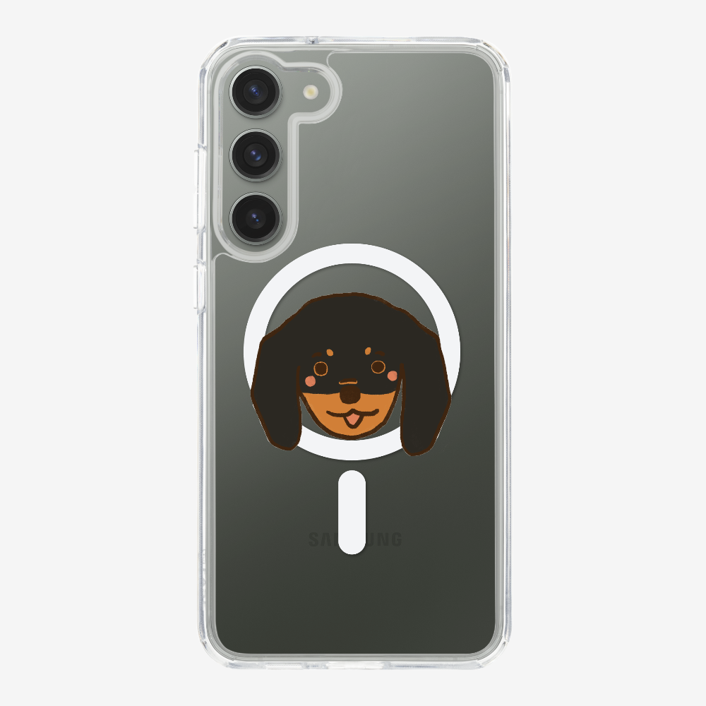Germany Black Dachshund Phone Case