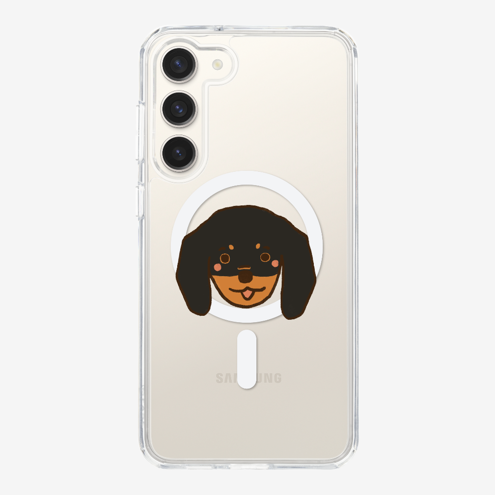 Germany Black Dachshund Phone Case
