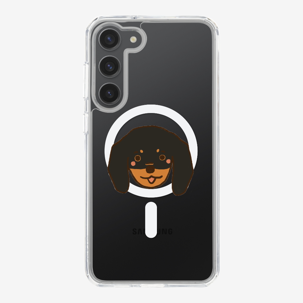 Germany Black Dachshund Phone Case