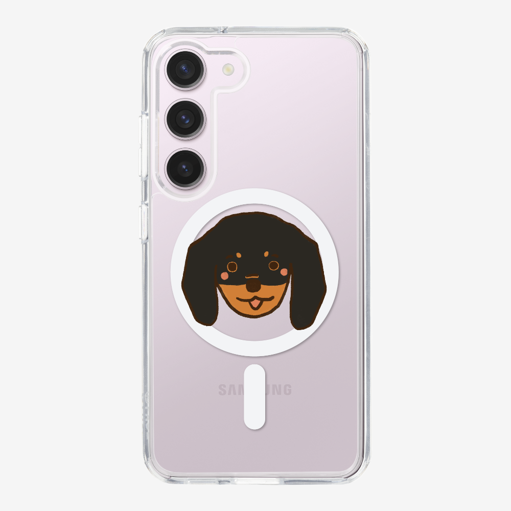 Germany Black Dachshund Phone Case