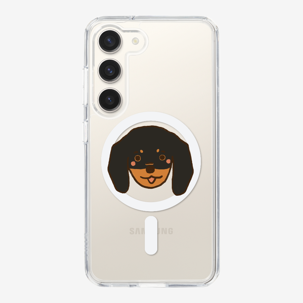 Germany Black Dachshund Phone Case