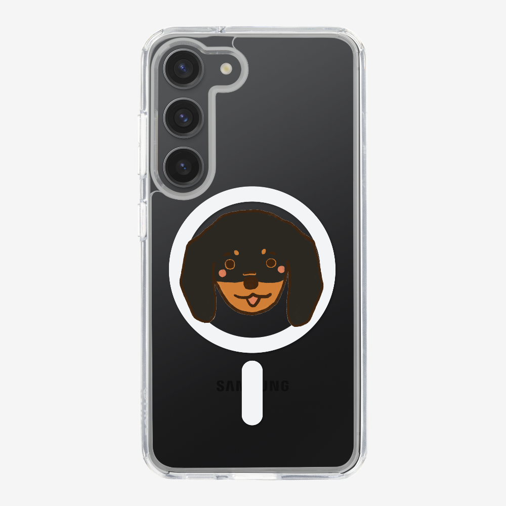 Germany Black Dachshund Phone Case