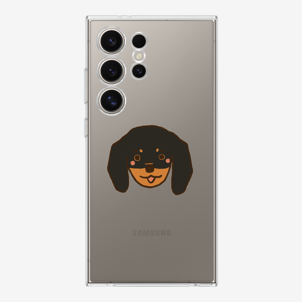 Germany Black Dachshund Phone Case