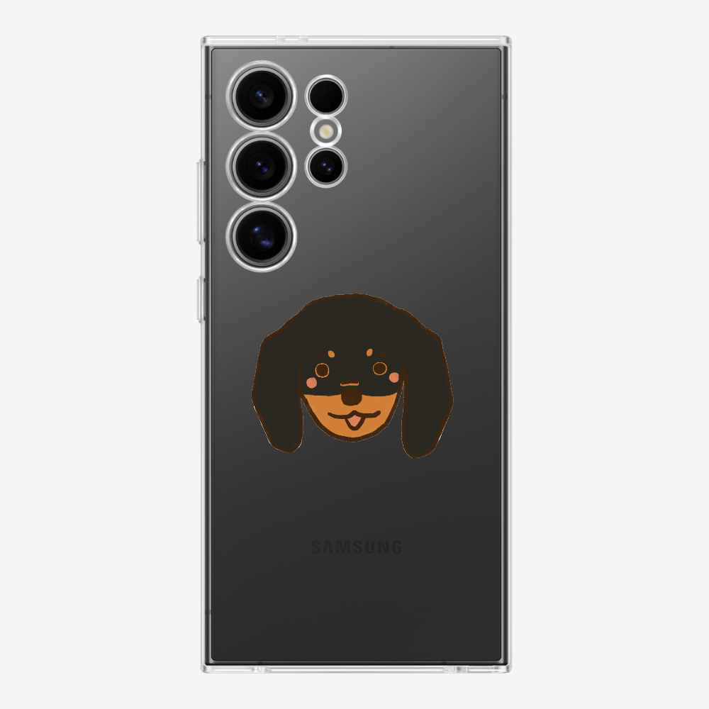 Germany Black Dachshund Phone Case