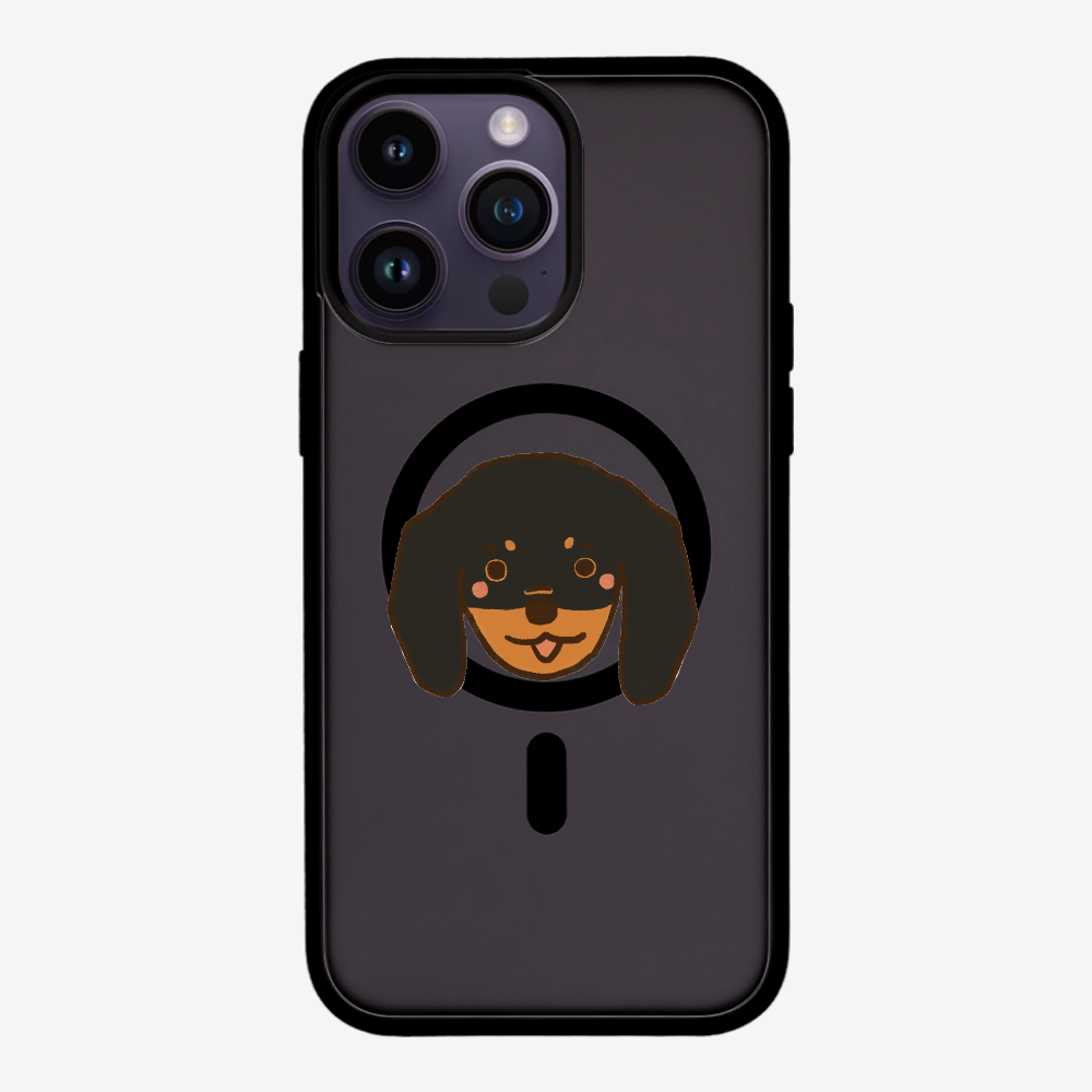 Germany Black Dachshund Phone Case