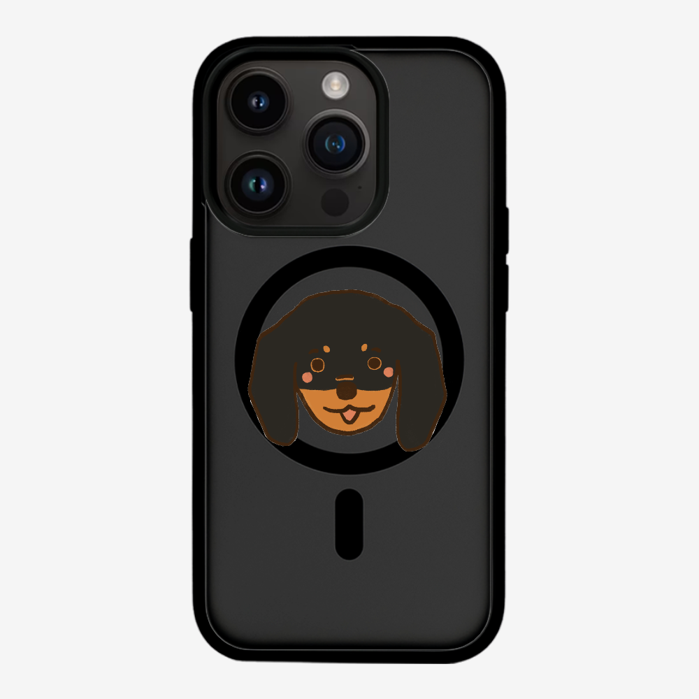 Germany Black Dachshund Phone Case