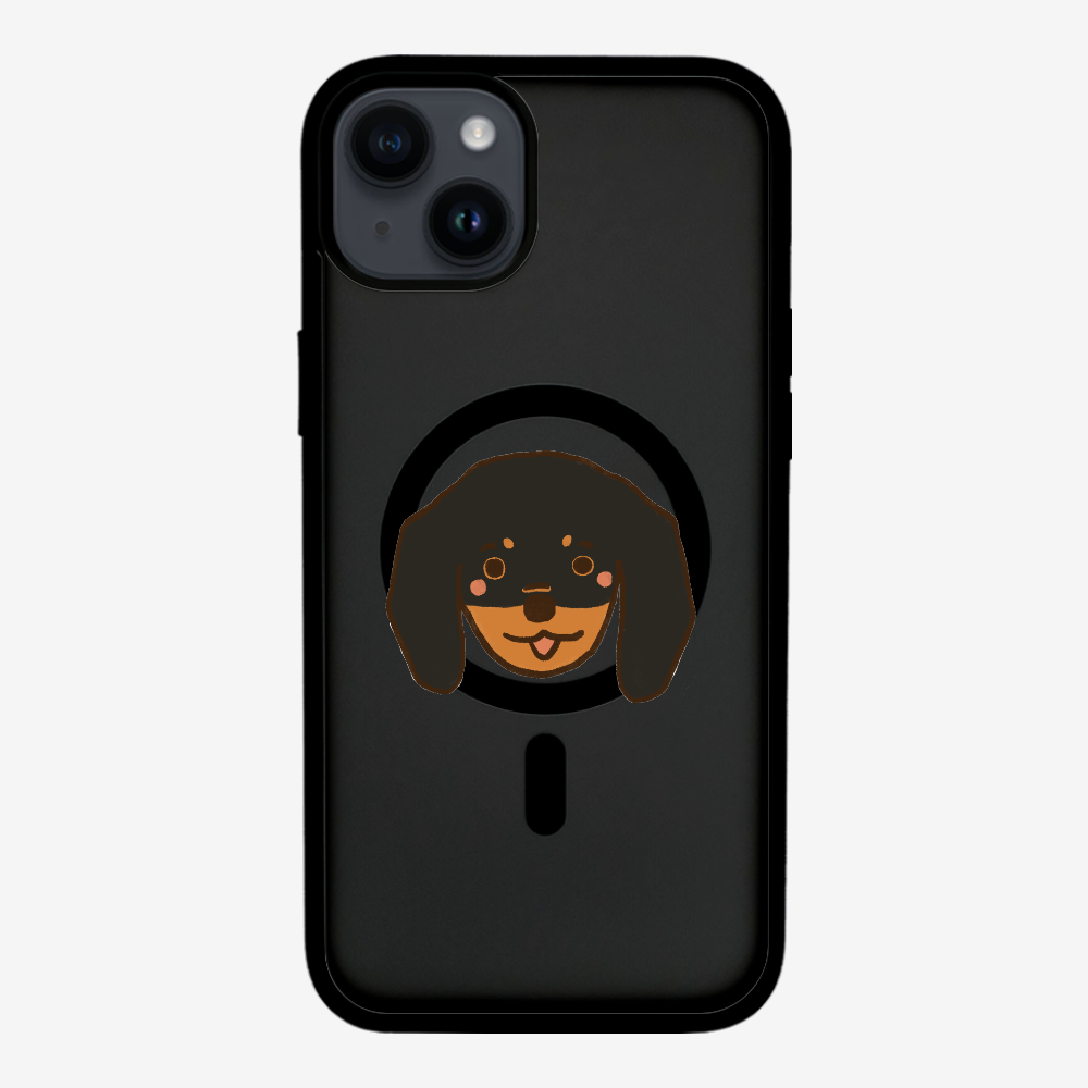 Germany Black Dachshund Phone Case