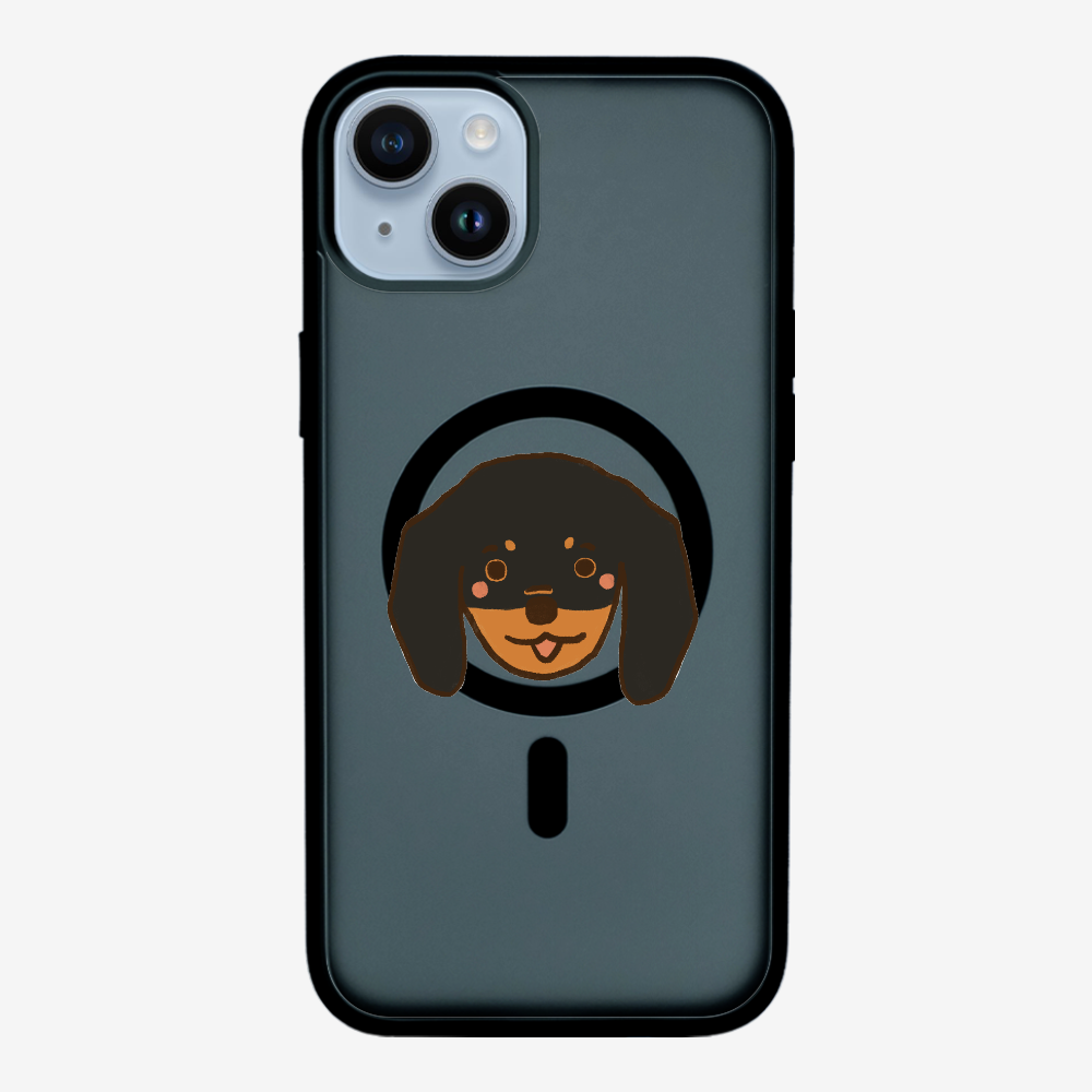Germany Black Dachshund Phone Case