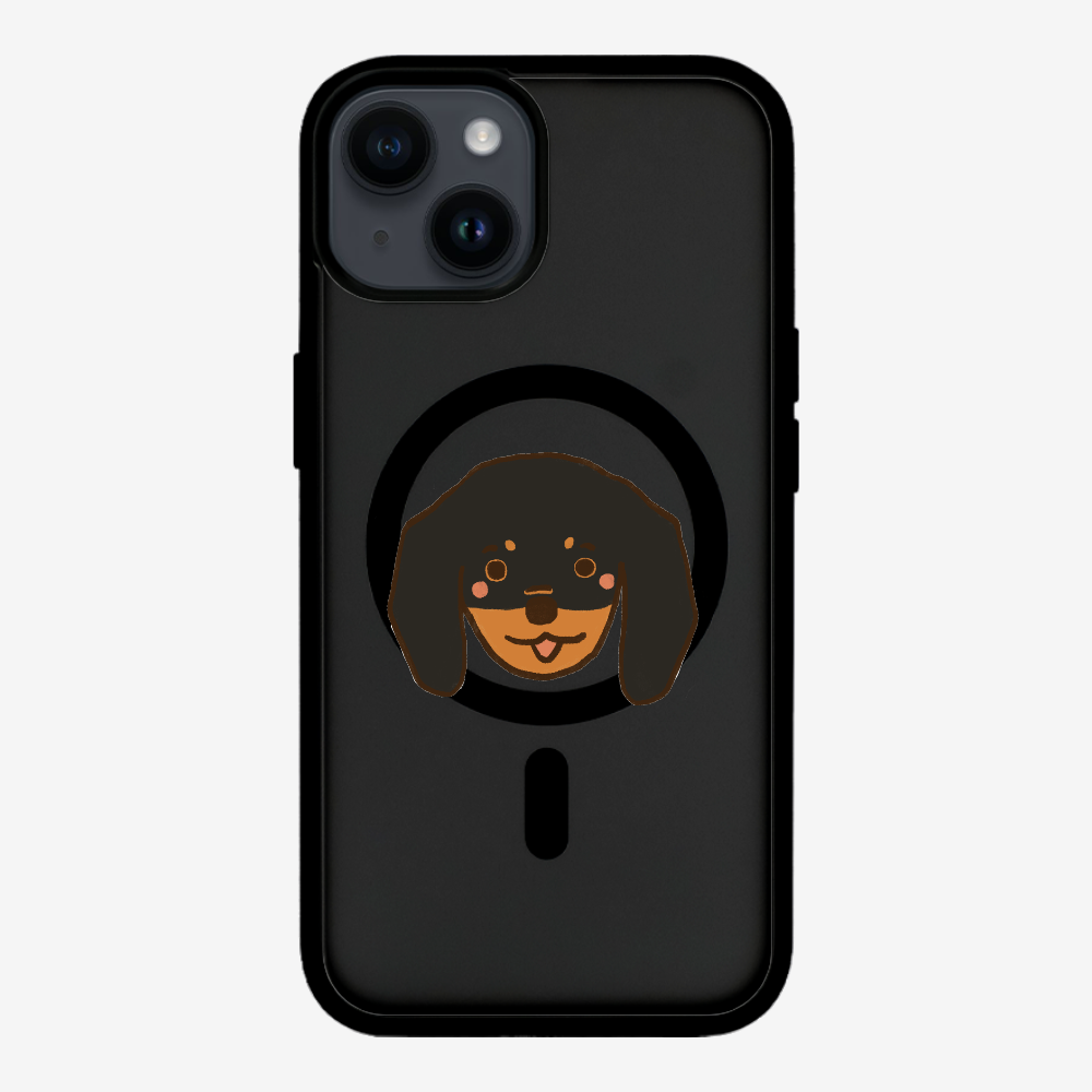 Germany Black Dachshund Phone Case