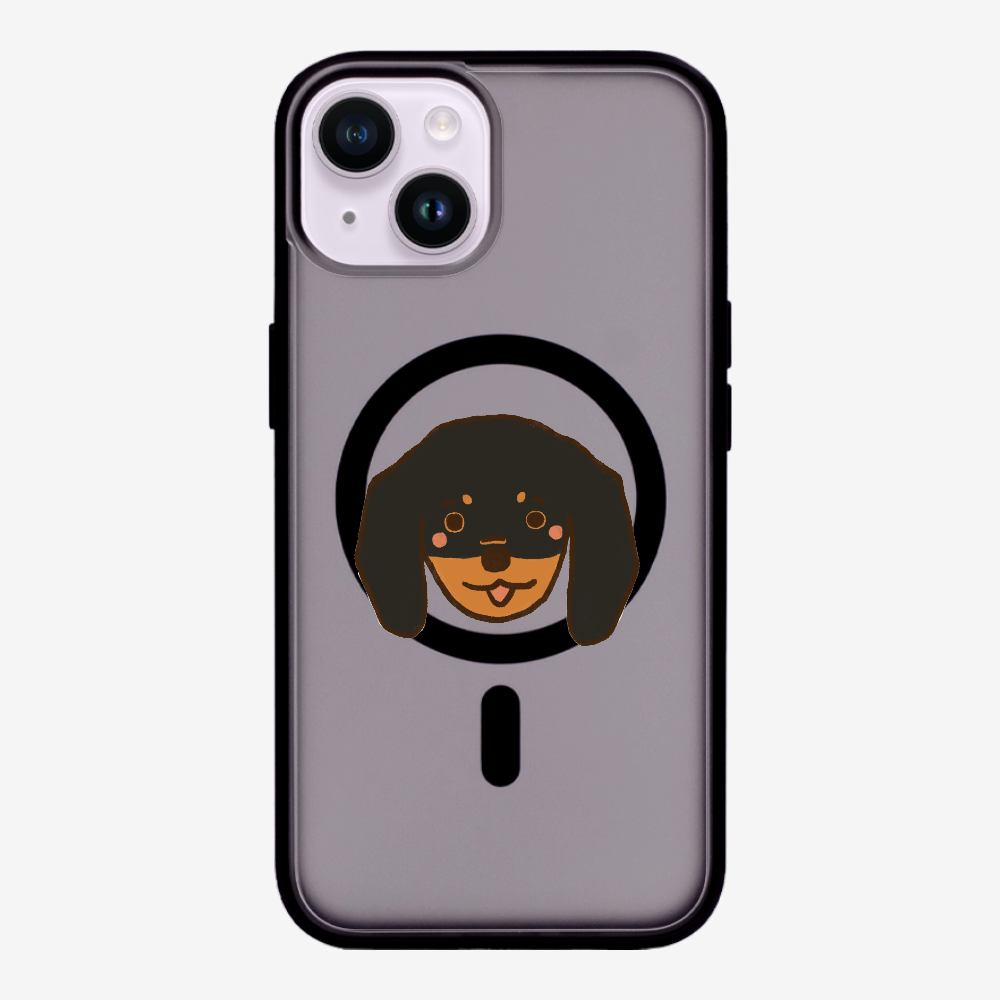Germany Black Dachshund Phone Case