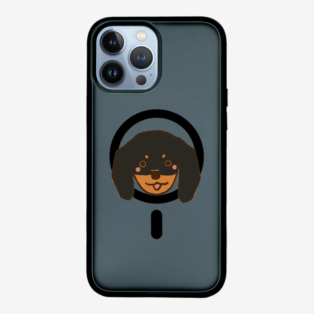 Germany Black Dachshund Phone Case