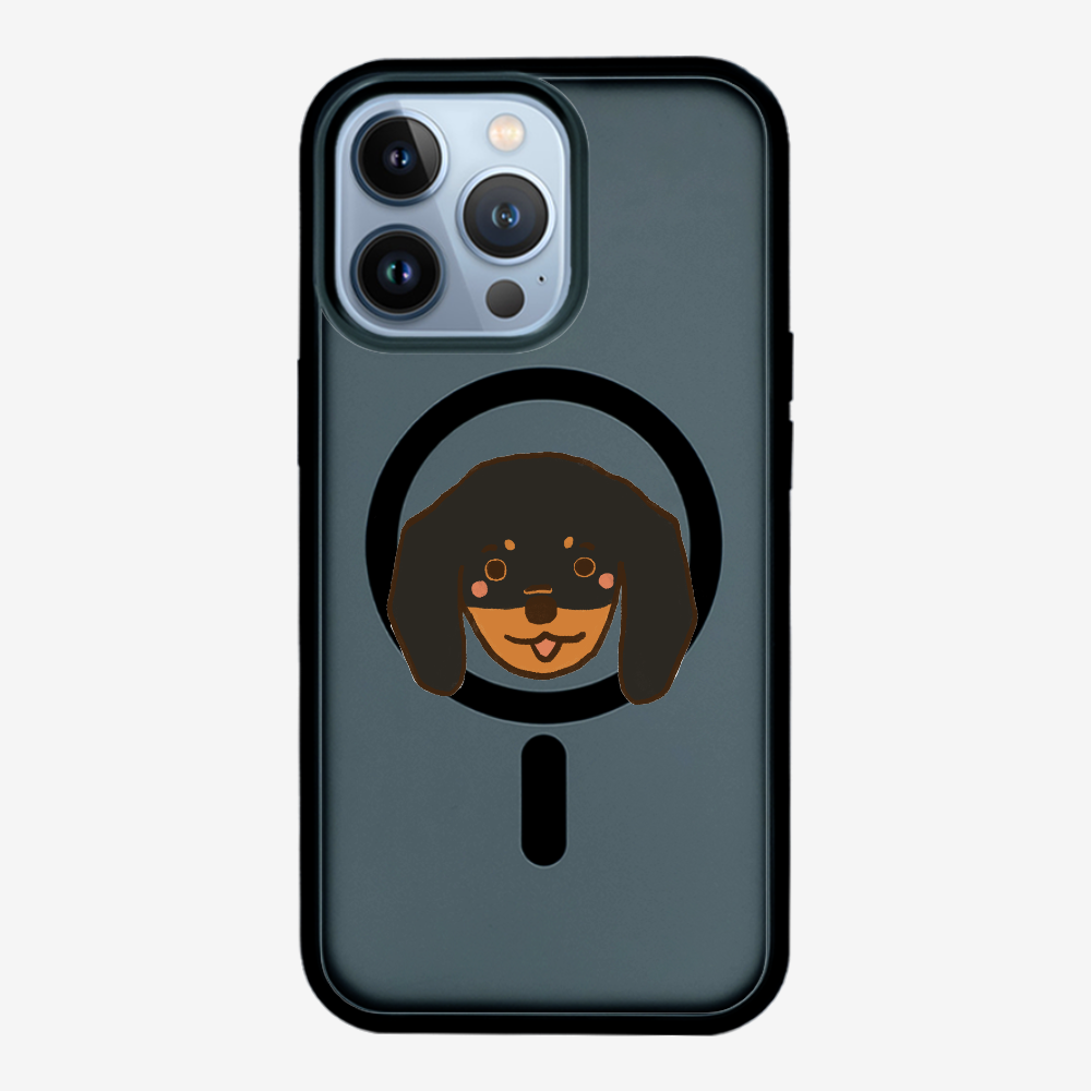 Germany Black Dachshund Phone Case