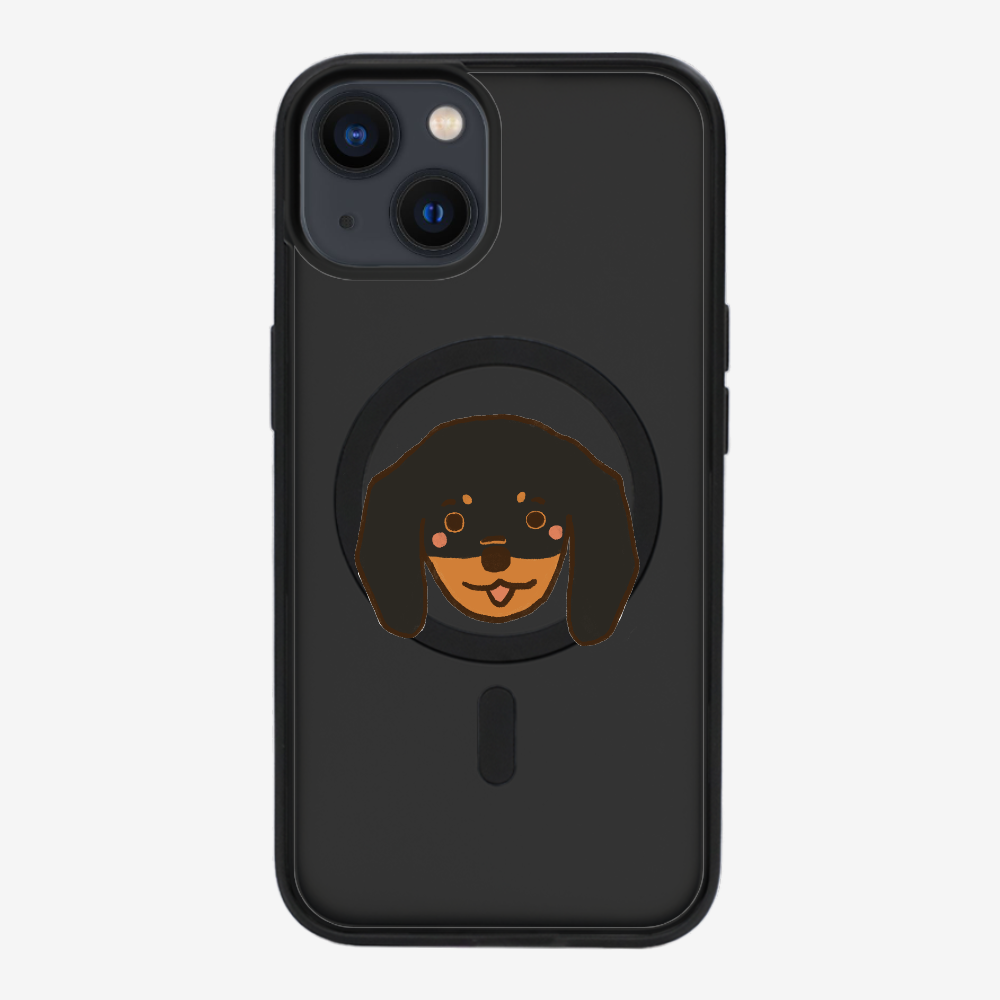 Germany Black Dachshund Phone Case