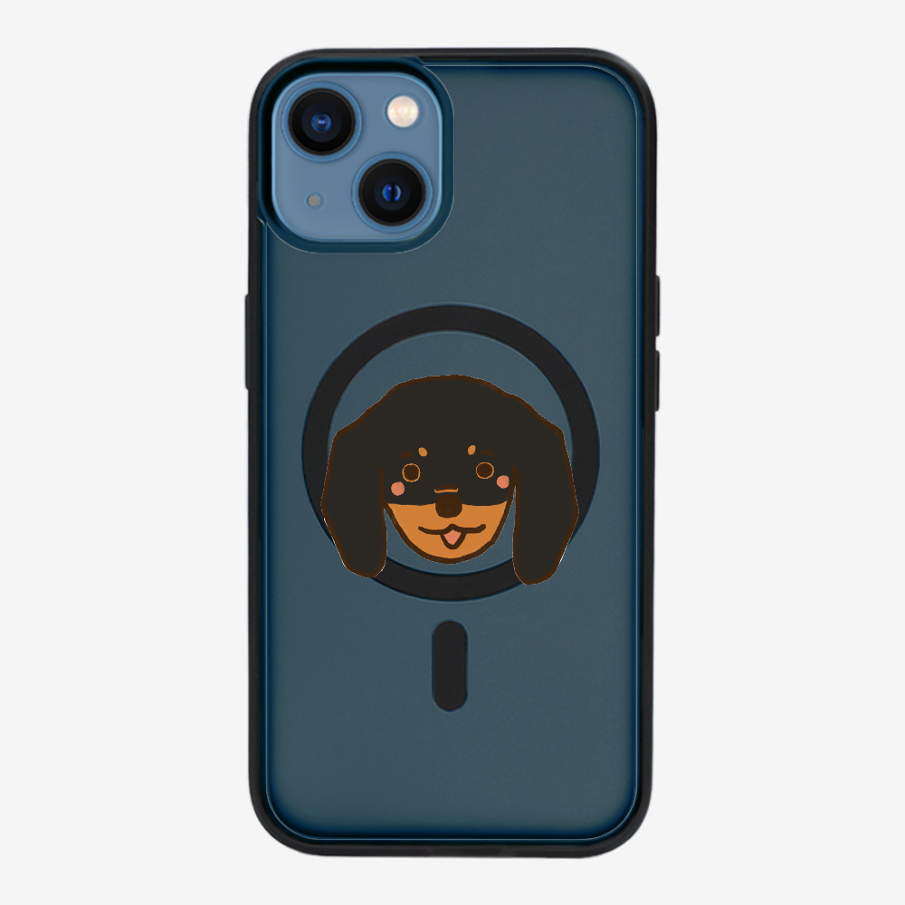 Germany Black Dachshund Phone Case