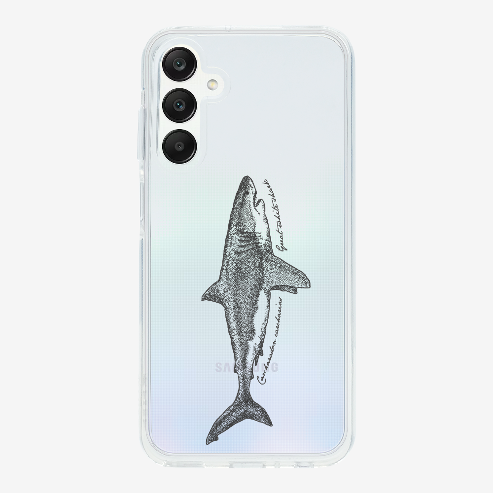 Great White Shark (Carcharodon carcharias) Phone Case