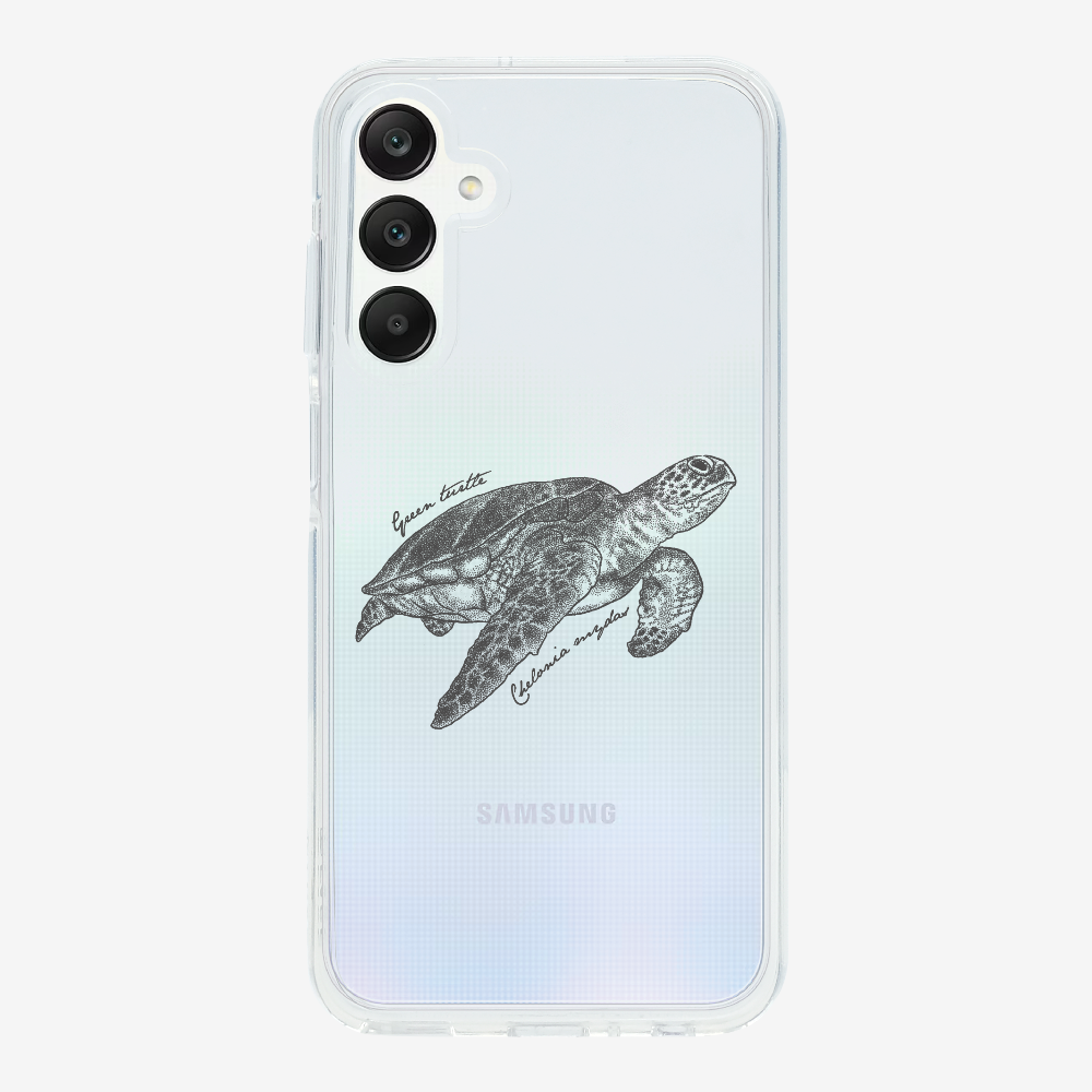 Green Turtle (Chelonia mydas) Phone Case